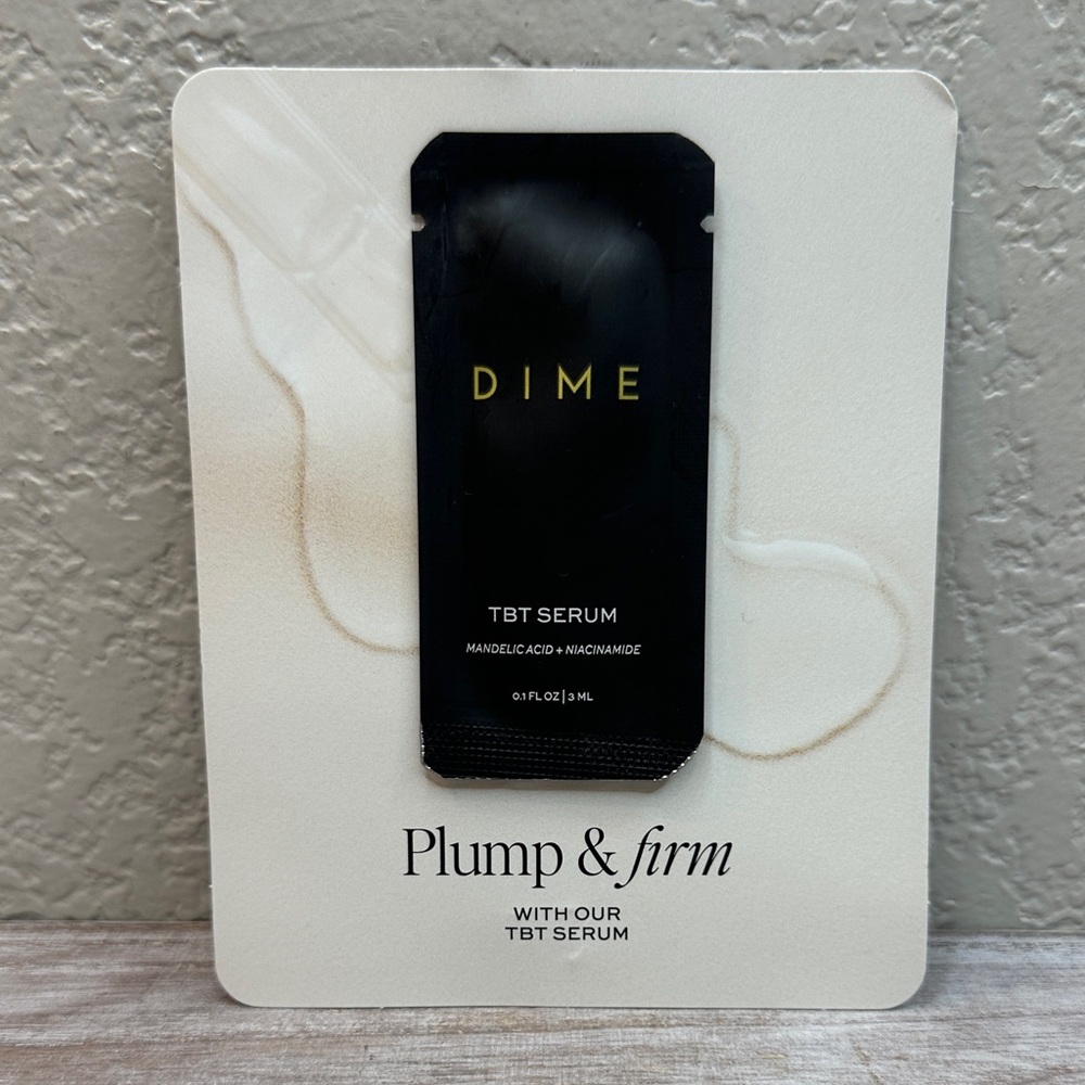 👍🏻 FREE DIME‎ TBT Serum Sample